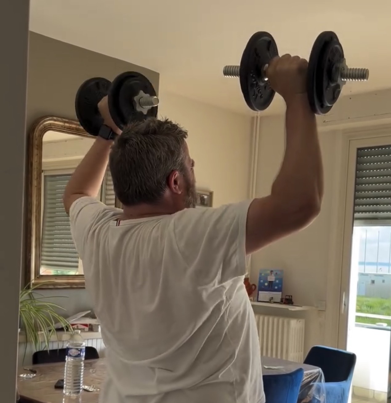 Séance de renforcement musculaire à domicile - coaching Xavier Amlon